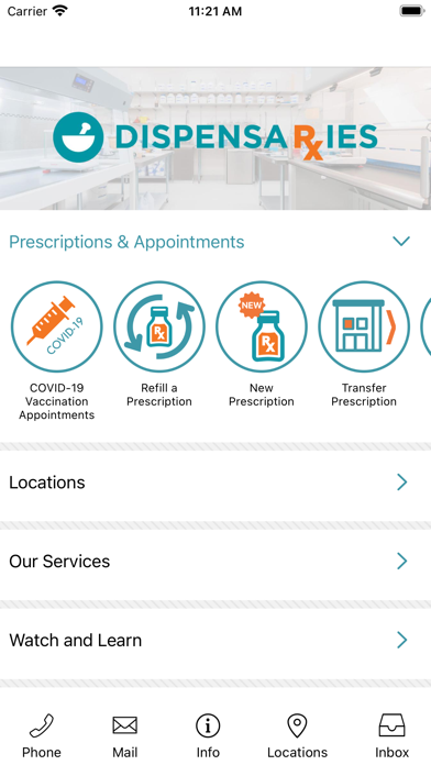 Dispensaries Screenshot
