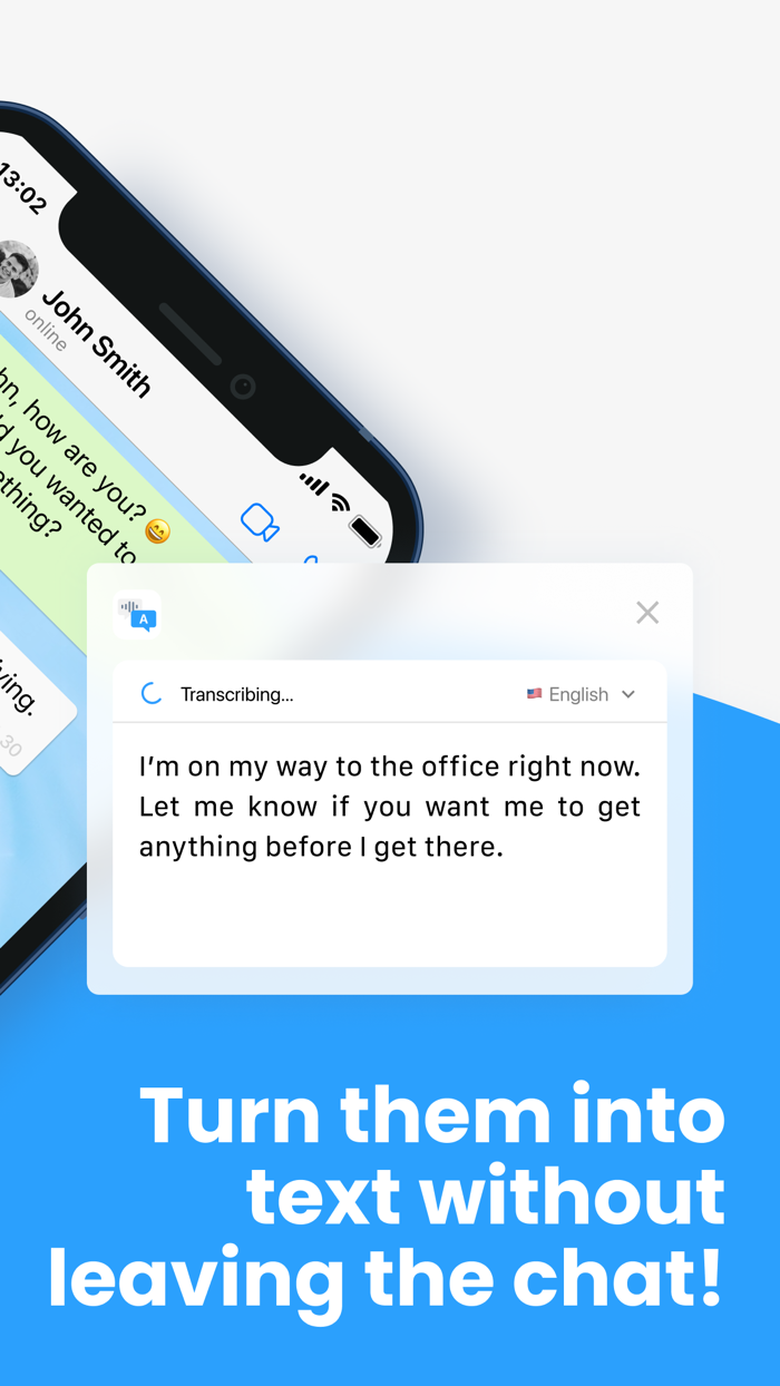 Voice Message to Text