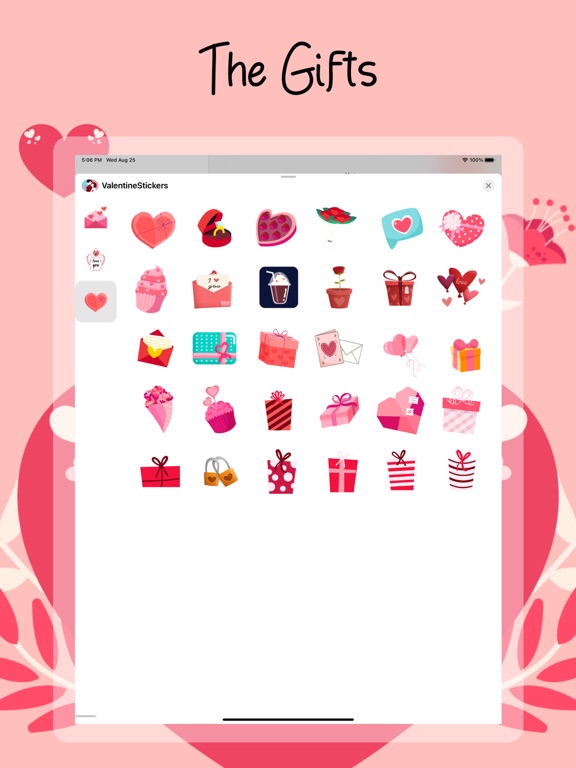 Screenshot #6 pour Valentine Stickers: Love