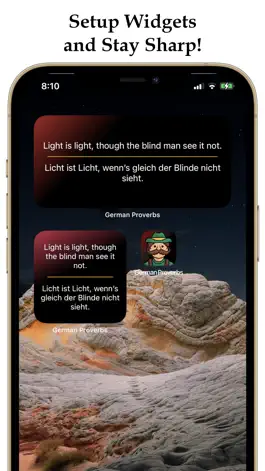 Game screenshot German and English Proverbs hack