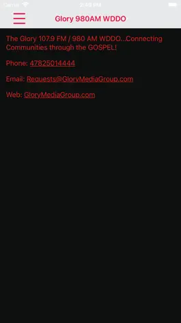 Game screenshot The Glory 107.9 FM / 980 AM hack