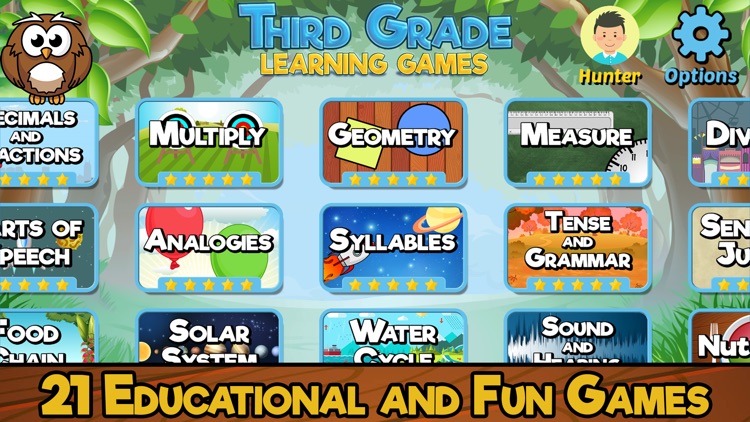 Third Grade Learning Games screenshot-0
