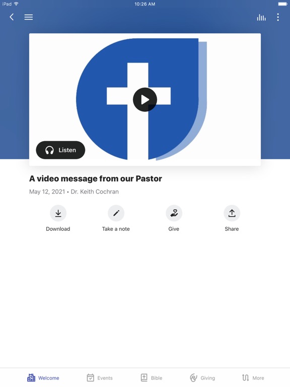 Screenshot #5 pour West Jackson Street Baptist