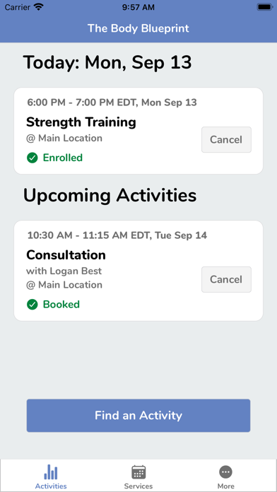 The Body Blueprint Screenshot