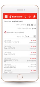 Telebanking móvil - Scotiabank screenshot #3 for iPhone