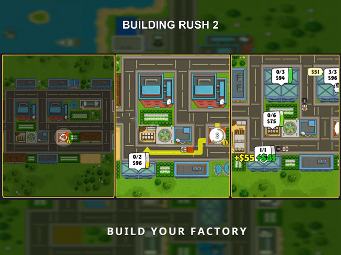 Building Rush 2 Strategy Game