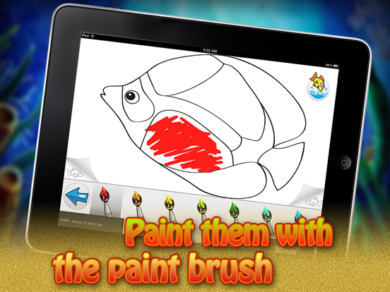 Screenshot #5 pour Color the Fish