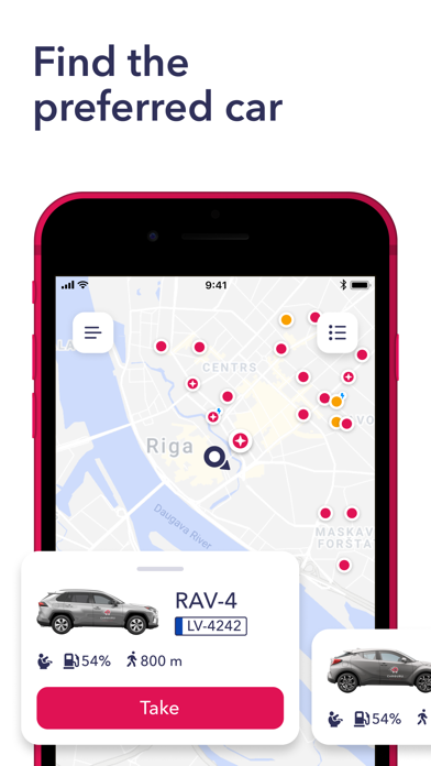 Screenshot #1 pour CARGURU - Car sharing