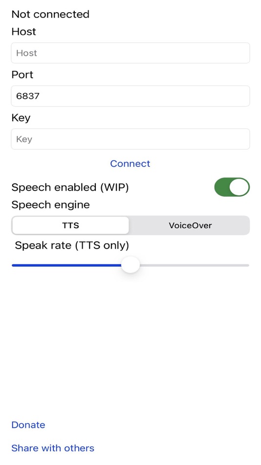 NVDARemote (iOS) Podle: Malte Schoeppe