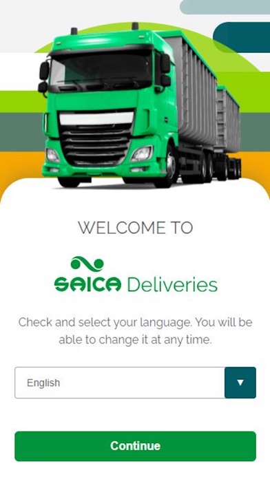 Saica Deliveries Screenshot