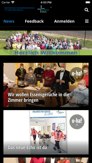 Marienhaus Seniorenzentrum Screenshot