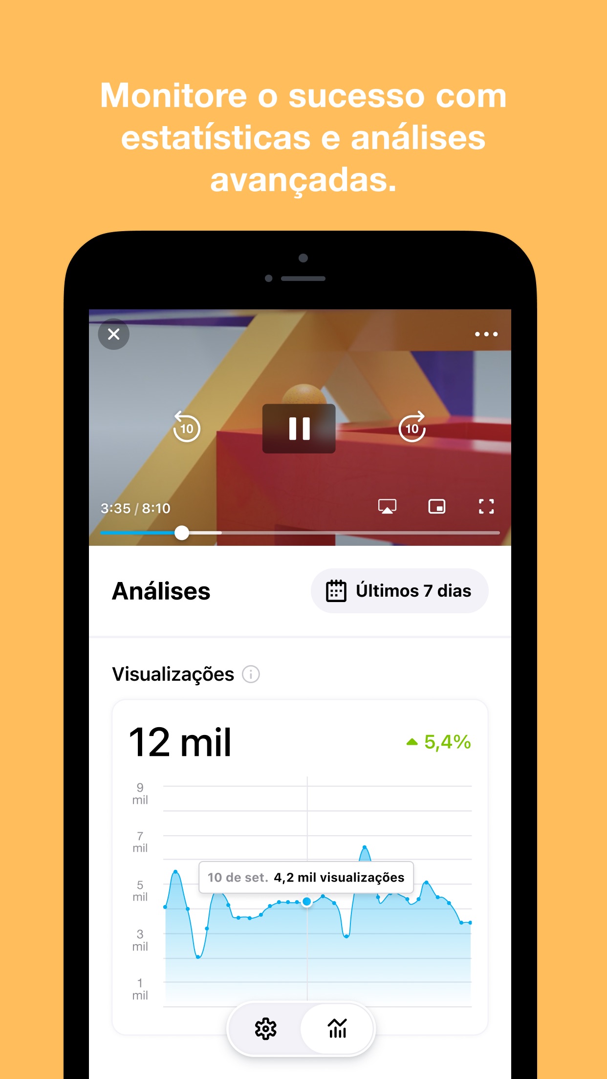 Screenshot do app Vimeo - Vídeos sem Anúncios