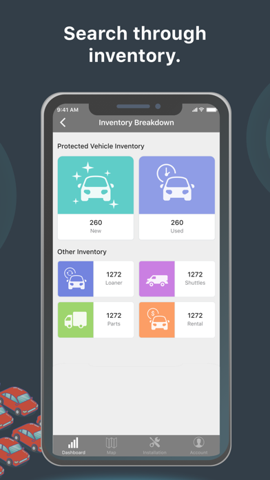 LoJack Dealer Screenshot