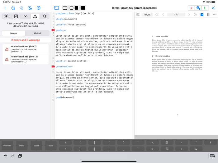 Texifier  LaTeX editor