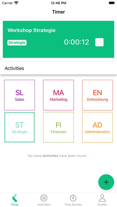 Screenshot #1 pour QuickClock