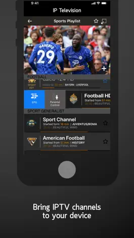 Game screenshot IP Television - IPTV M3U apk