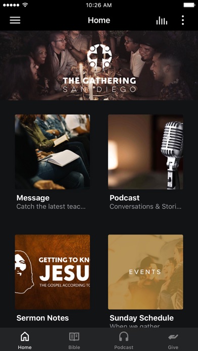 The Gathering Church SD App Screenshot