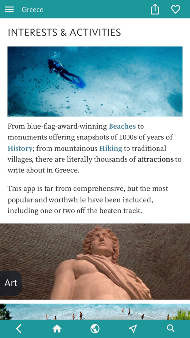 Greece’s Best: Travel Guide Screenshot