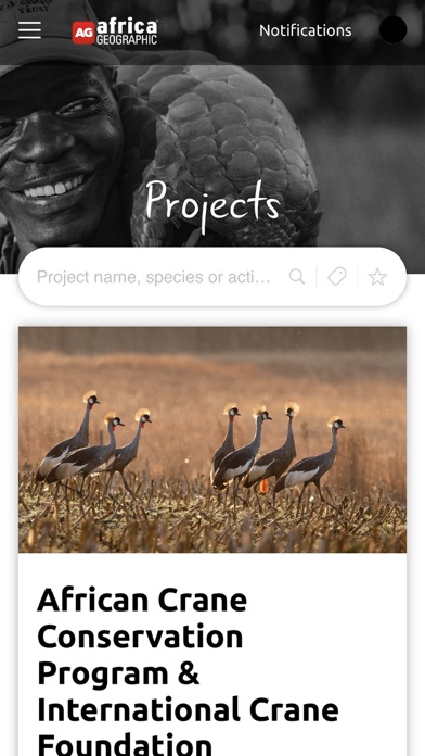 Africa Geographic Screenshot
