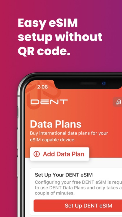 DENT: eSIM data & top-up screenshot-3
