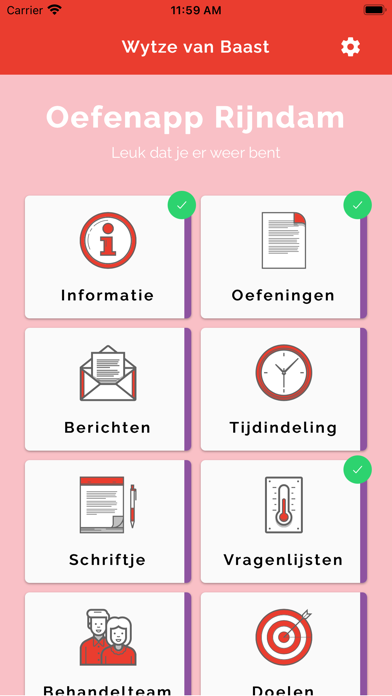 Oefenapp Rijndam Screenshot