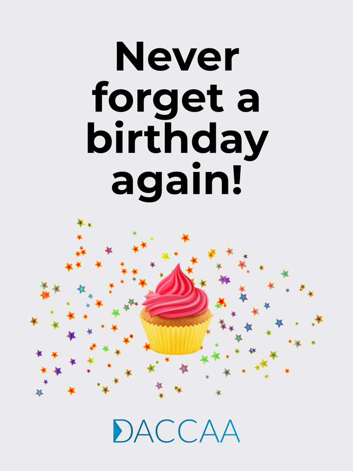 Birthday Reminders by DACCAA