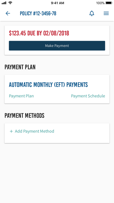 Friends Cove Insurance Screenshot