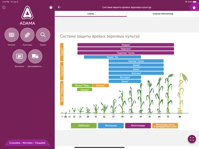 Каталог СЗР ADAMA Беларусь