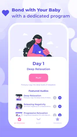 Game screenshot Blessed: Pregnancy Meditation apk
