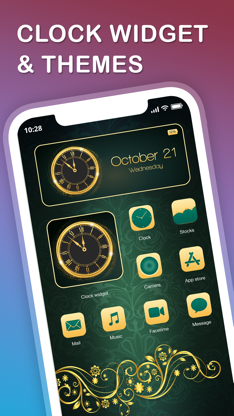 Clock Widget - Custom themes screenshot 2