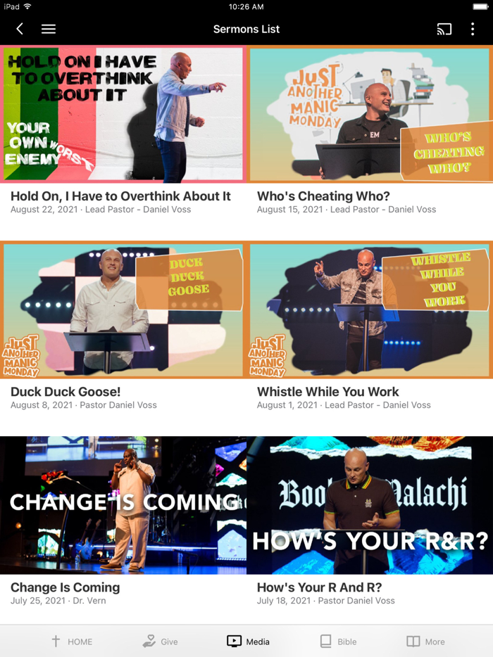 Mountain View Church App