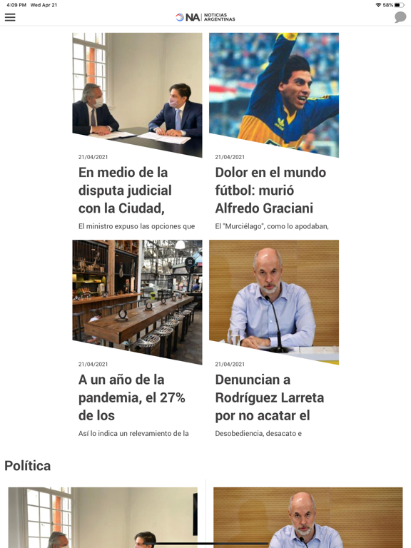 Screenshot #4 pour NA - Noticias Argentinas