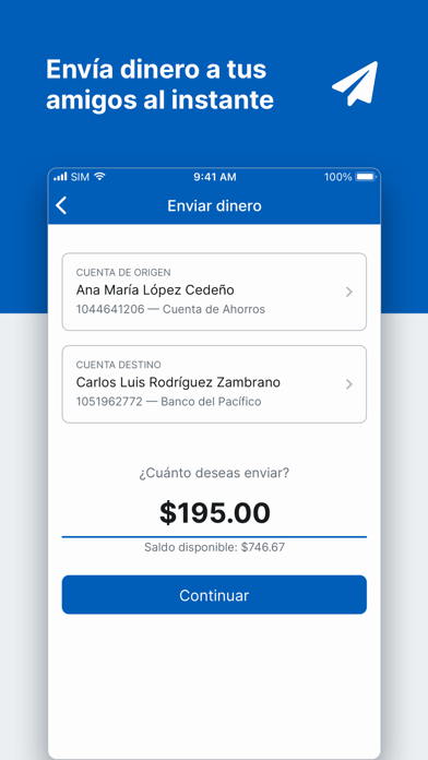 Banco del Pacífico Screenshot