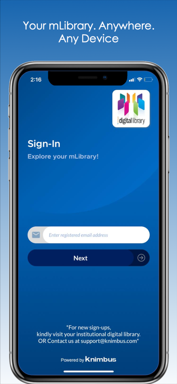 mLibrary–Your Mobile eLibrary