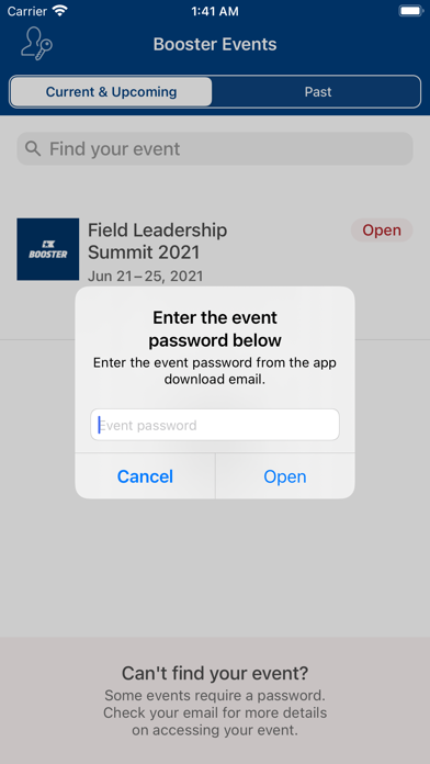 Booster Events screenshot 2
