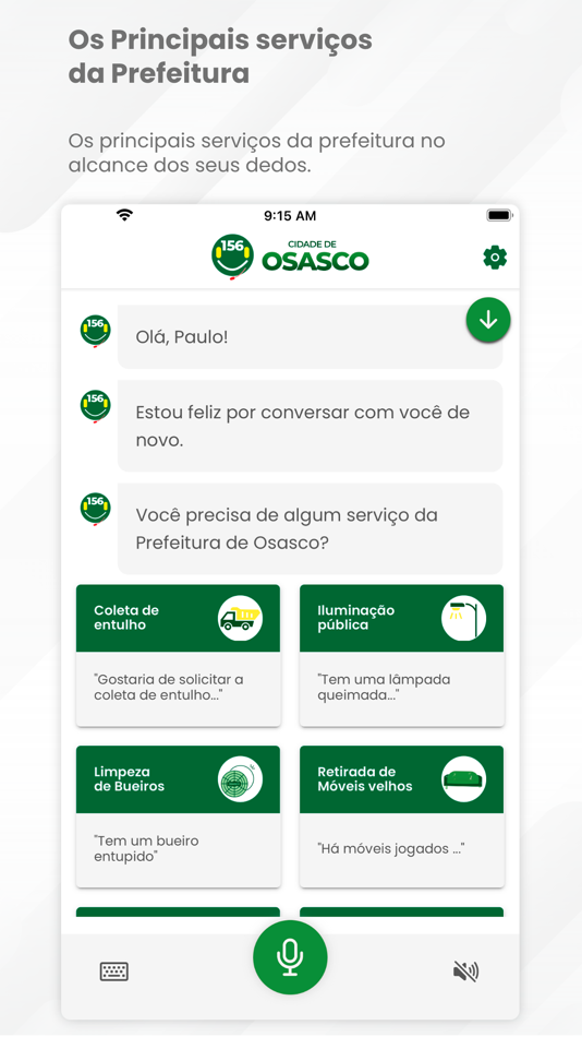 #2. Assistente Virtual 156 Osasco (iOS) 由: PMO - Prefeitura Municipal de Osasco