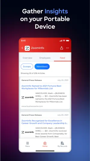 ZoomInfo screenshot 3