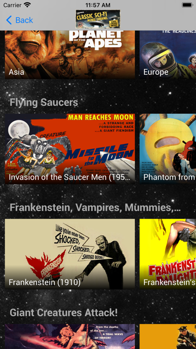 Classic Sci-fi Movie Channel Screenshot