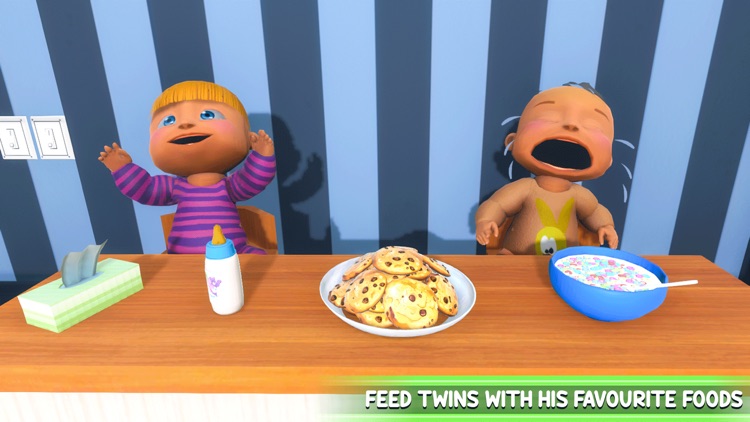 Twin Baby Game Simulator 3D