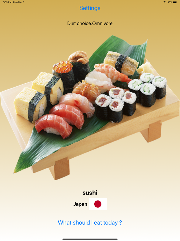 What should I eat today