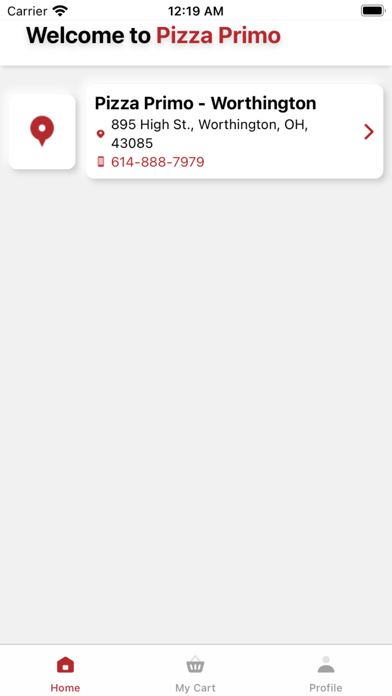 Pizza Primo Screenshot