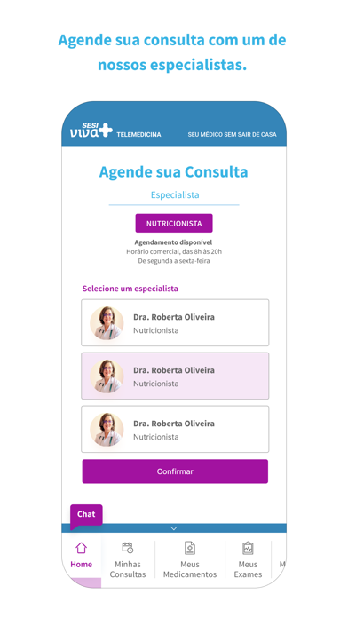 Sesi Viva Mais Telemedicina Screenshot