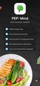 PEP: Mind - Healthy meal plan screenshot #1 for iPhone
