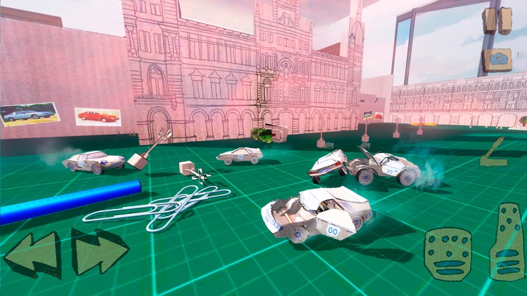 Cartoon Paper Derby Online