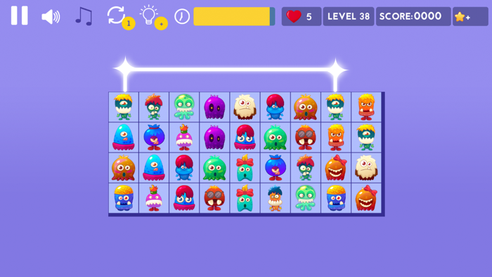 Monsters Onet  Connect Puzzle