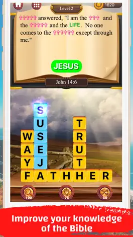 Game screenshot Bible Verse Word Puzzle apk