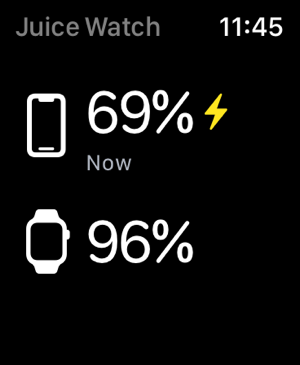 Captura de pantalla de Juice Watch