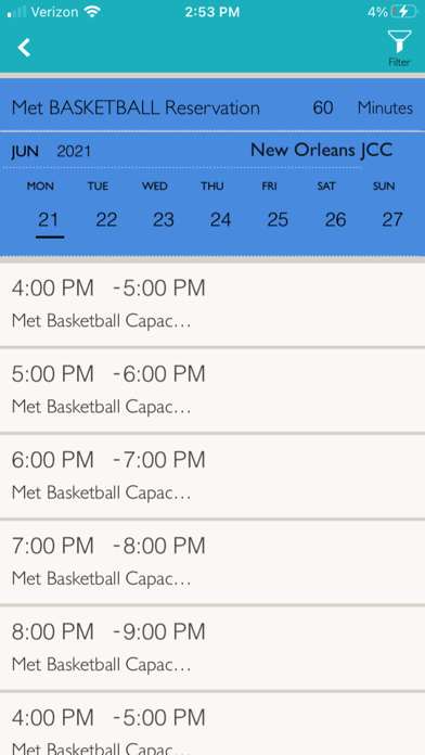 New Orleans JCC New Screenshot