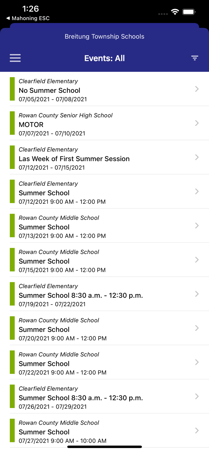 Breitung Township Schools