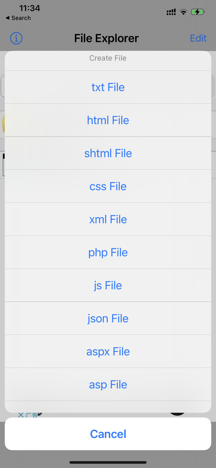 HTML and HTML5 Editor